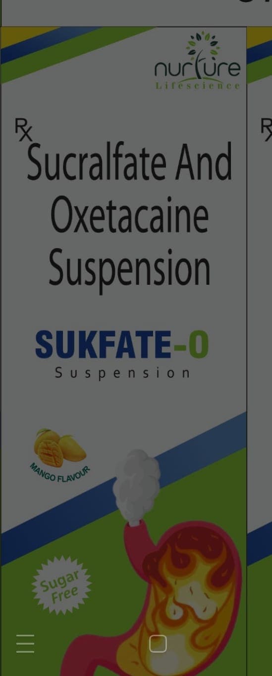 SUKFATE O - Pharmaceutical Product by Nurture Lifescience